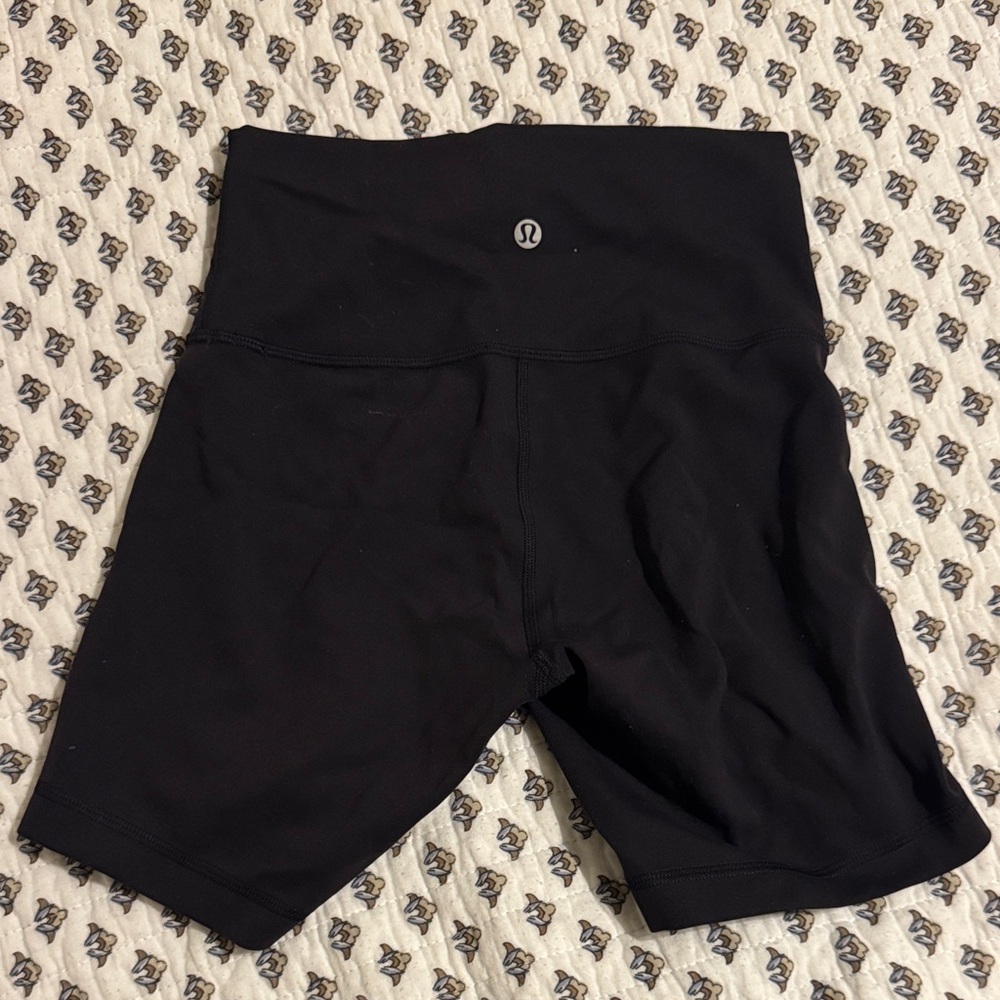 lululemon athletica Women's Black Bike Shorts